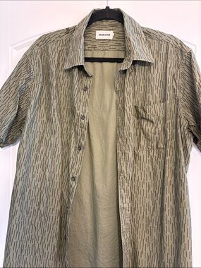 Men's Taylor Stitch The Point Shirt in Rain Drop Camo